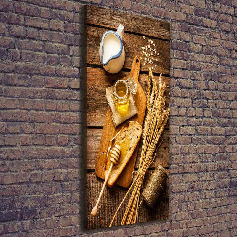 Breakfast - Wrapped Canvas Print