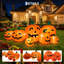 Décorations gonflables pour citrouille d'Halloween de 2,3 m (7,5 pi), avec DEL
