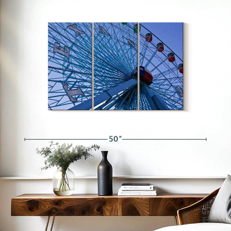 Grande roue Kerner Texas Star, H 24 po x l 38 po