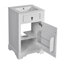 Meuble-lavabo de salle de bain avec lavabo en céramique, porte à fermeture douce et support de rangement fixé à la porte-1690481536-1690481537