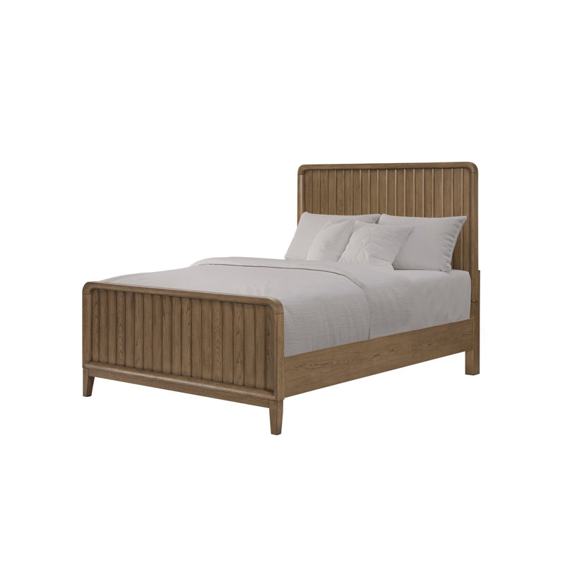 Bed, Light Brown, Full