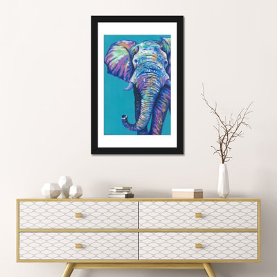 «Elephantastic», impression sur toile tendue