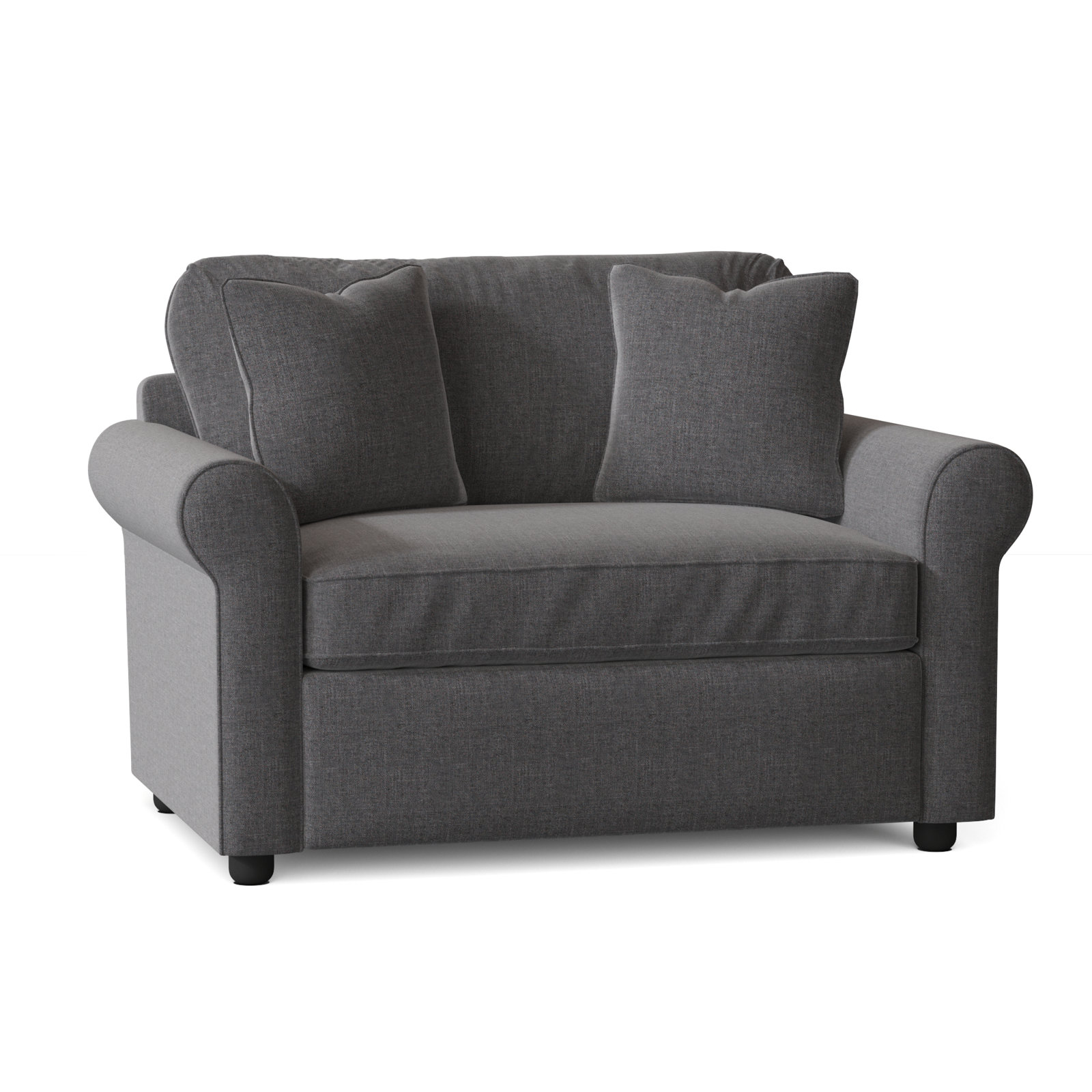 Warrington Accent Chair, Cast Slate Sunbrella® Plainweave
