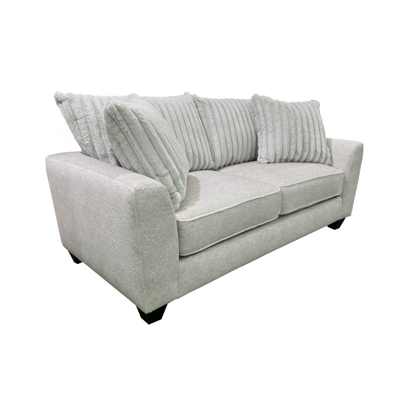 Causeuse en microfibre Broadway, gris