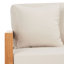 Montford Teak Patio Sofa with Cushions-684620541