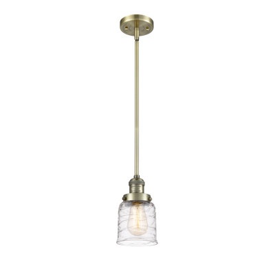 Camanche 1 - Light Schoolhouse Pendant