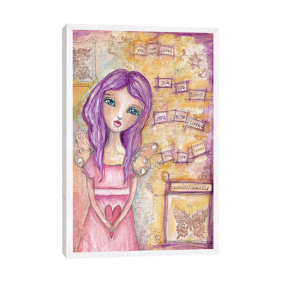 You Are Loved by Tamara Laporte - Print on Canvas