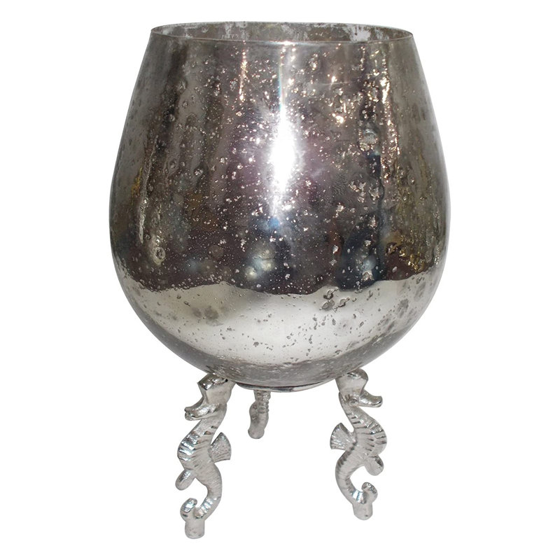 Aluminium fabriqué à la main en aluminium/verre ouragan