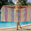 Serviette de plage 100% coton-75204785