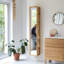 Right Column Teak Twig Mirror