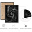 Reproduction d'art encadrée abstraite pour décoration intérieure moderne - 12 po x 16 po-116561396-116561390
