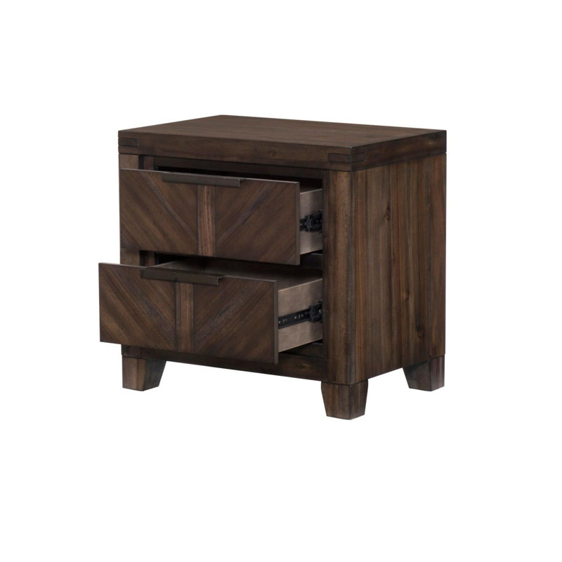 Ensemble de chambre à coucher Alioth, Ensemble de quatre pièces : lit, deux tables de , Grand