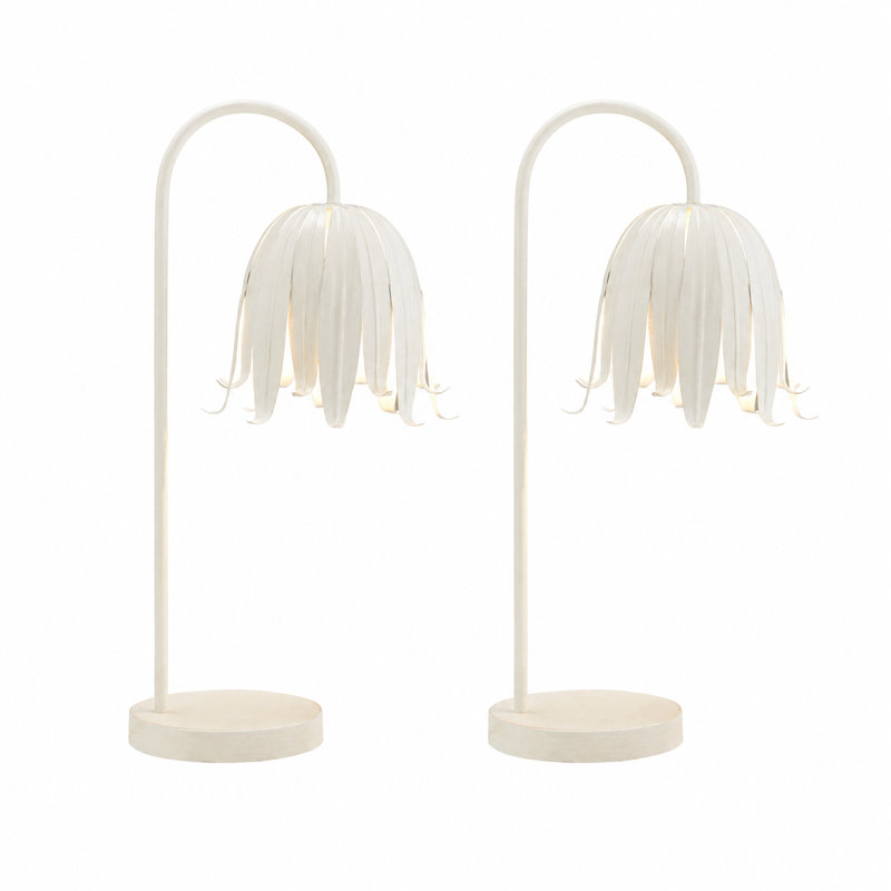 Lampe de table en acier 23,63 po