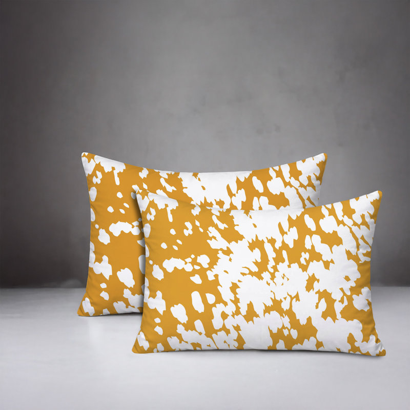 Oreiller réversible intérieur / extérieur Cabo, 20x14, Yellow
