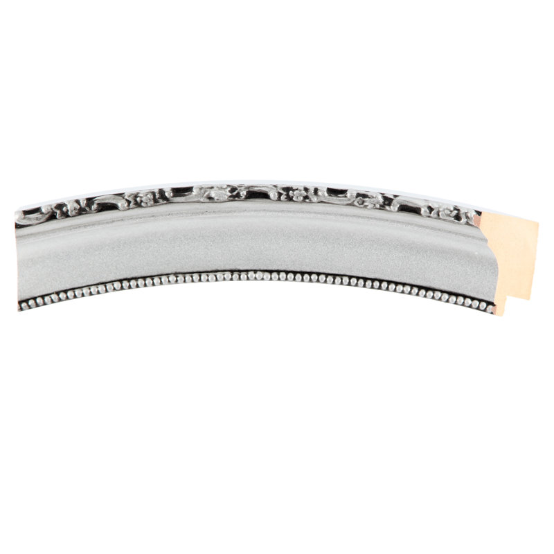 Reposa Rectangle Mirror, 32.63" H x 26.63" W, Silver Spray