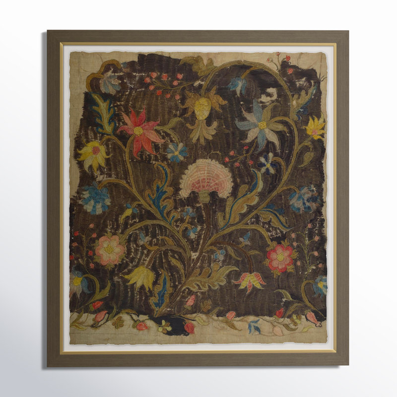 Vintage Textile Fragment Print