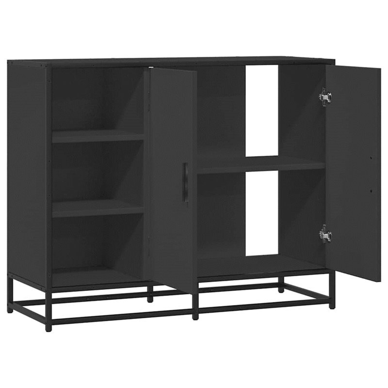 Ananias 92cm Sideboard, Black