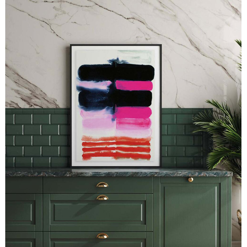 Love Shack By Kristi Kohut, Floater Frame, 40" H x 30" W x 1.25" D