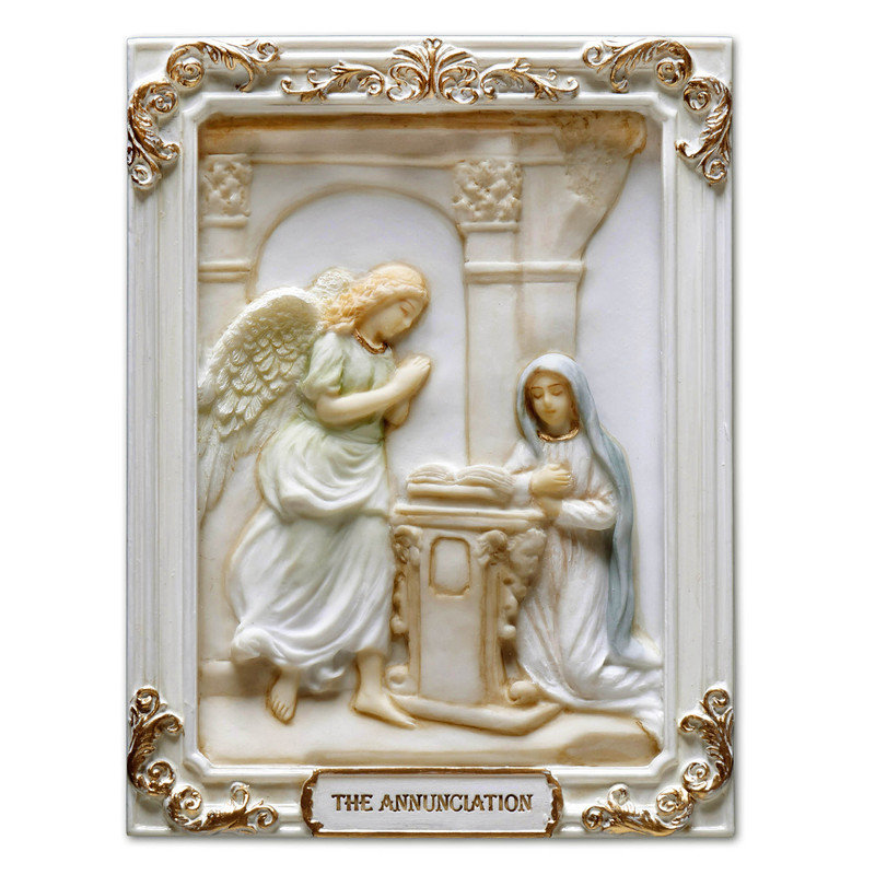 Figurine en polyrésine joyeuse 4,1 pouces