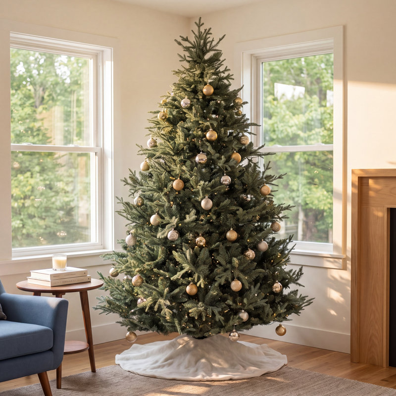 Pre-Lit Pine Christmas Tree, 7'5"