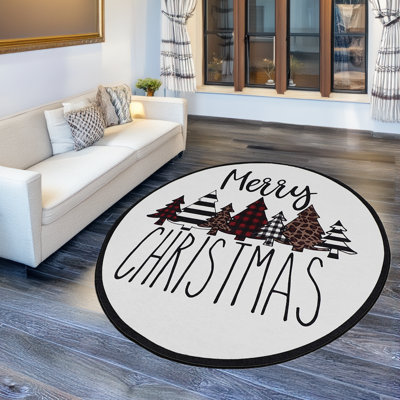 Tapis rond Zahr