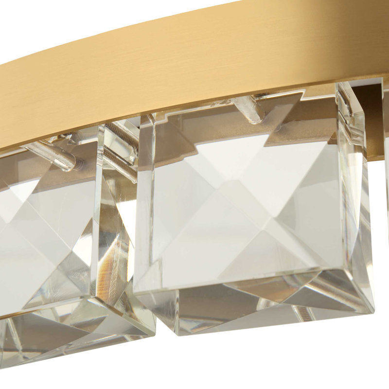 Lustre rond en cristal Uttermost Segovia