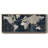 Old World Map- Framed Canvas-1696171385