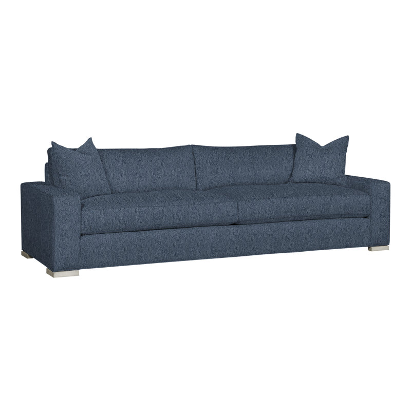 Paxton 109" Two Seat Extended Sofa, Navada Blue, Wrenn