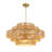12 - Light Dimmable Hand-Woven Rattan Tiered Chandelier