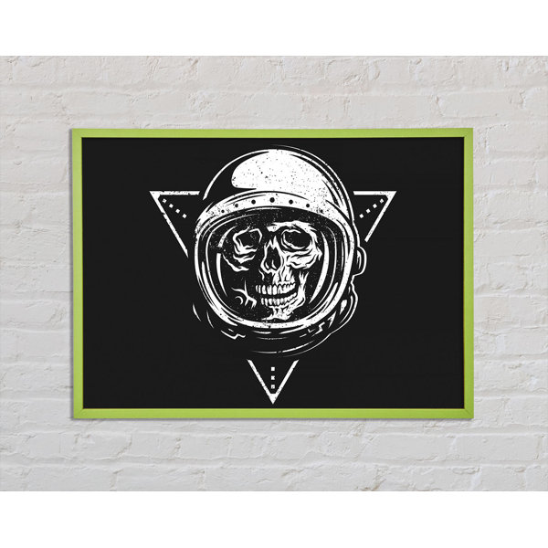 Happy Larry Arshman Spaceman Skull - Single Picture Frame Art Prints ...