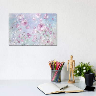 Blooming Roses by Debi Coules - Wrapped Canvas Painting