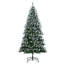 Arbre de Noël artificiel 4,5 pi / 6 pi / 7,5 pi / 9 pi avec branches réalistes en PVC, pour décoration intérieure ou extérieure-1155738895