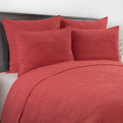 Scallop Shell Cotton Quilted Quilt Set