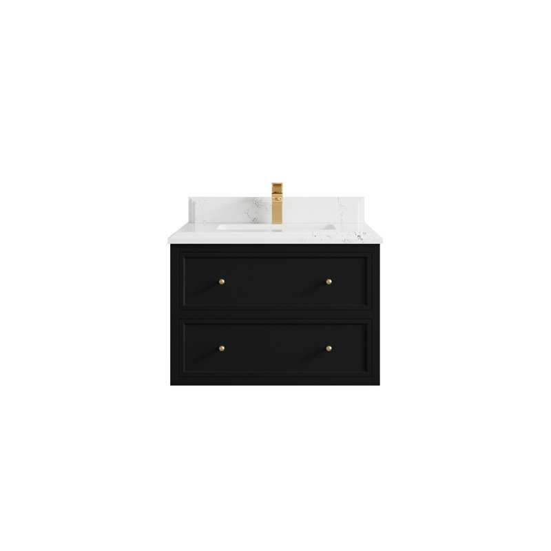 Meuble-lavabo simple flottant 30 po Roswell, Empira