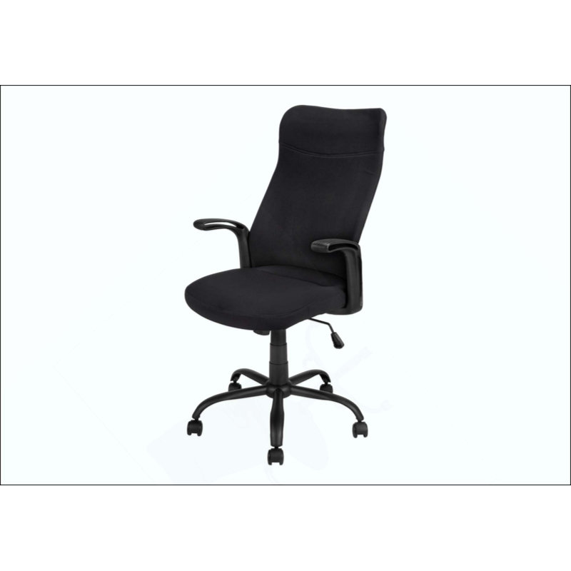 Chaise de bureau, hauteur réglable, pivotante, ergonomique, accoudoirs, bureau d'ordinateur, travail, filet, métal, contemporain, moderne