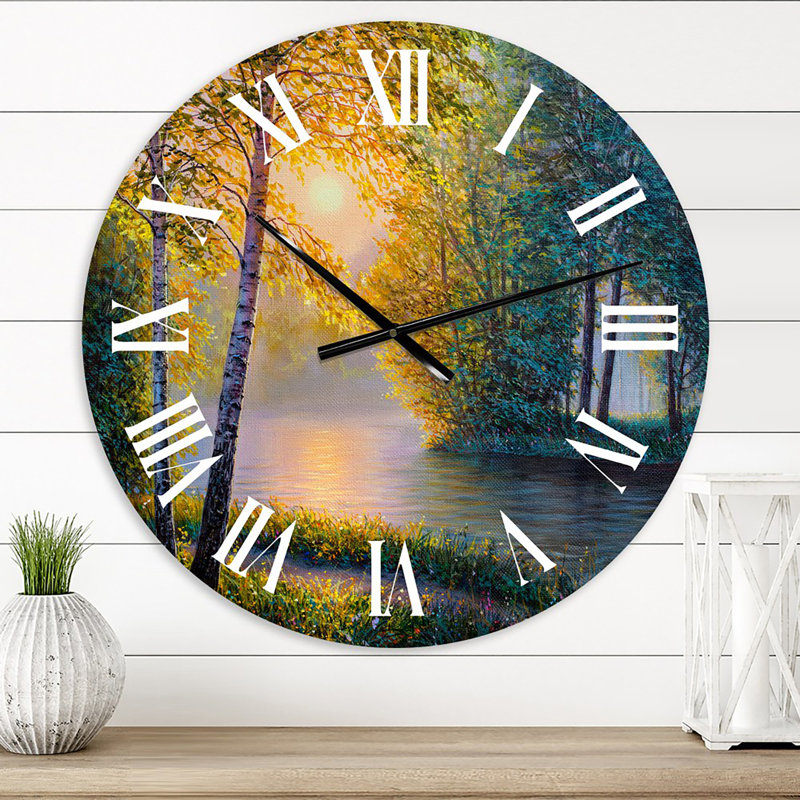 Horloge murale matin, Petit