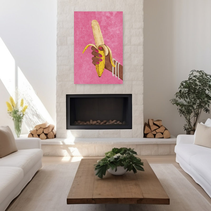 Art contemporain Art contemporain, H 48 po x l 32 po