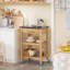 Navin Bamboo / Rattan Bar Cart