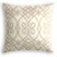Scrolling Along Linen Square Pillow Cover & Insert-1589835300-1591165535