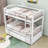 Atalfo Kids Twin Over Twin Bunk Bed with Trundle with Drawers-186291858
