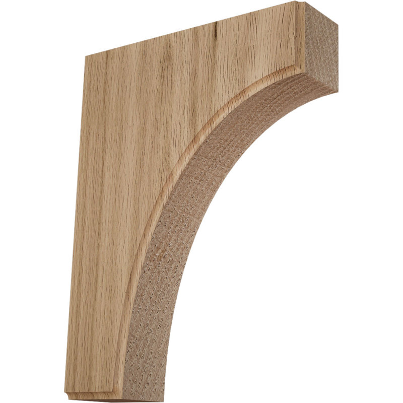 Support Clarksville, Chêne rouge, L 1,75 po x P 6 po x H 8 po