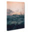 Ocean Beneath A Peach Sky In Abstract - Wrapped Canvas-55310271