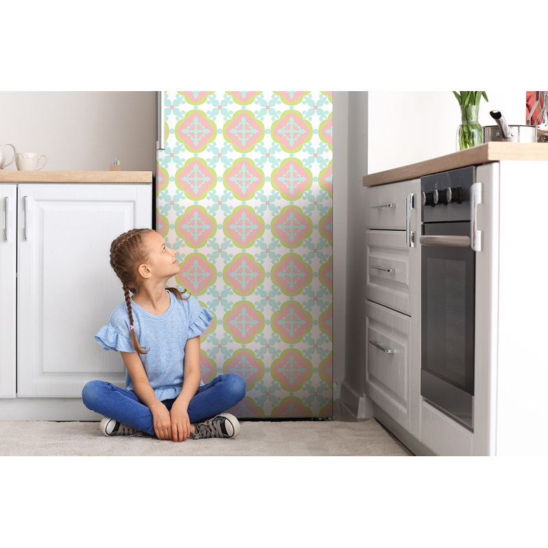 Abstract Door Decal