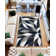Modern Arriola Shag Abstract Geometric Rug For Living Room Bedroom