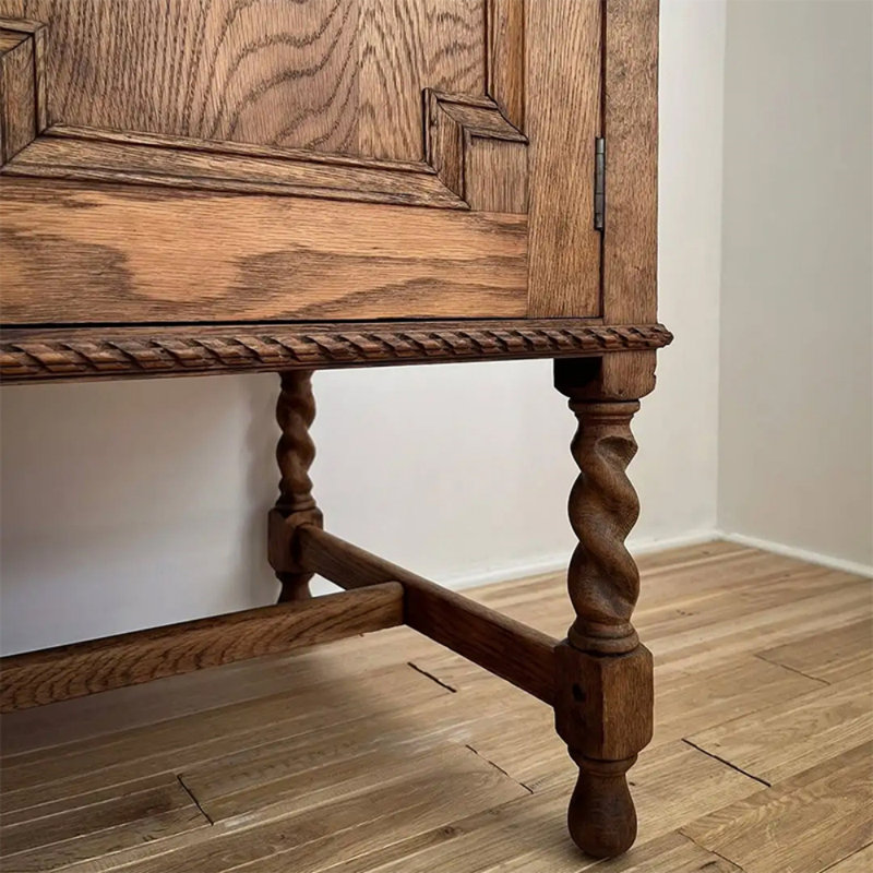 Retro Carved Sideboard