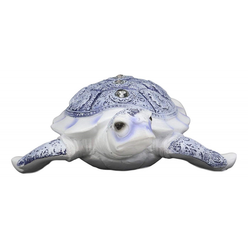 Tortue de mer céleste ming style terre cuite feng shui Curameng