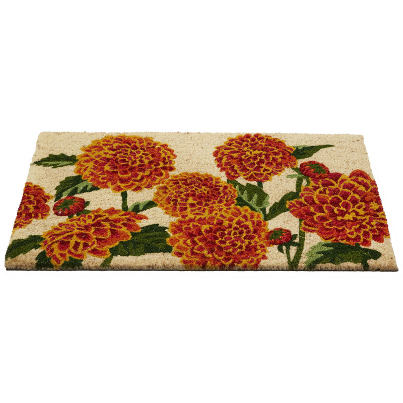 Dahlia Outdoor Doormat