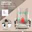 Chaise de bureau en microfibre Vinsetto