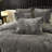 Crushed Velvet Comforter Set , Lightweight Comforter Set, 5pcs-106952123-106952126