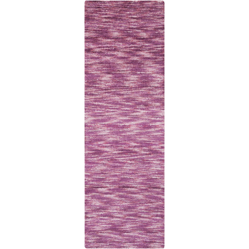 Tapis vert / beige Carson-Jack, Tapis de couloir 2 pi 6 po x 8 pi